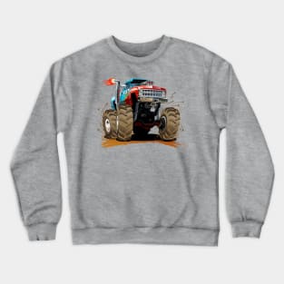 Cartoon monster truck Crewneck Sweatshirt